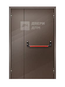 Противопожарная дверь ДПМ-02 EI-30 полуторная глухая с выпадающим порогом